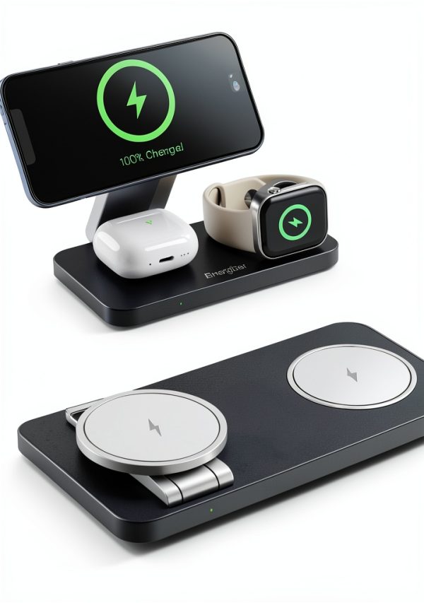 Energizer 3-in-1 Magnetic Wireless Charging Stand Fast-0