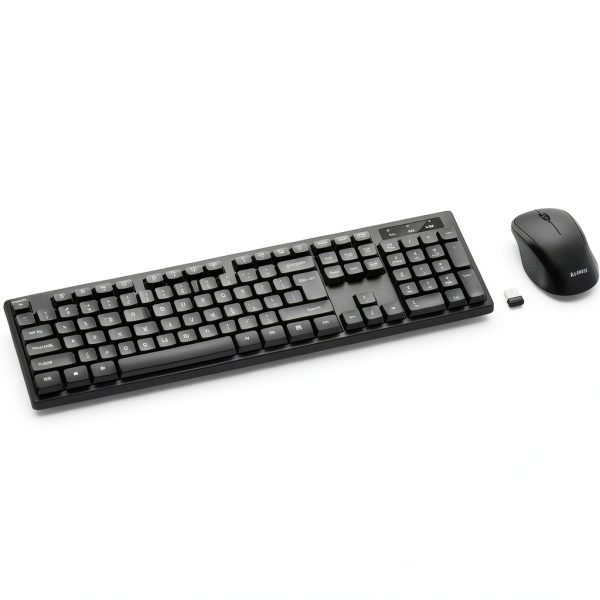 Belkin Wireless Keyboard Mouse Combo Full Size Black Windows-1