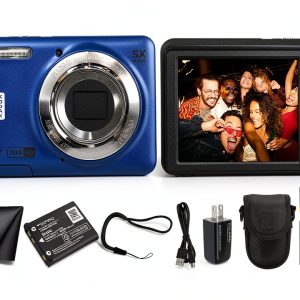 Kodak PIXPRO FZ55 Digital Camera Bundle 16MP 5x Zoom-0