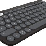 Logitech Pebble Keys 2 Slim Wireless Keyboard Multi Device-0