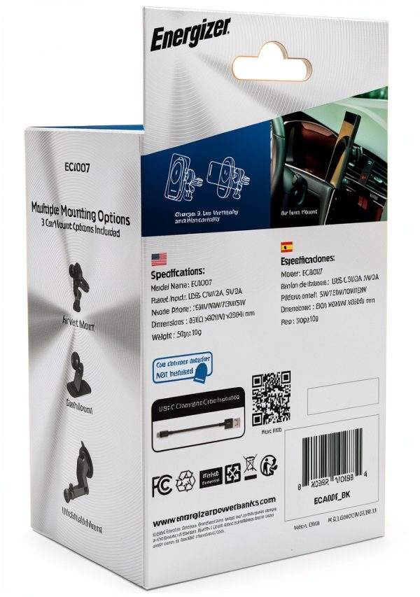 Energizer MagSafe Wireless Car Charger Mount Fast Charging-28