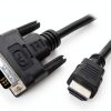 Belkin HDMI to DVI Cable 10 ft Black 2 Connector-0