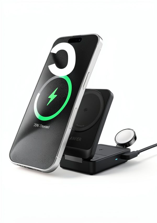 Anker Qi2 Charger Ultra Compact 3 in 1 Apple Charging-7