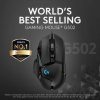 Logitech G502 HERO Gaming Mouse RGB Wired Optical Black-1