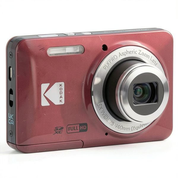 Kodak PIXPRO FZ55 16MP Compact Camera Red Blue Colors-1