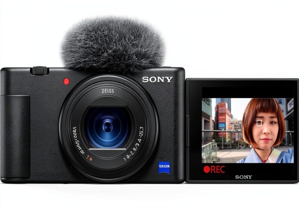 Sony ZV 1 Digital Camera for Content Creators Black White-0