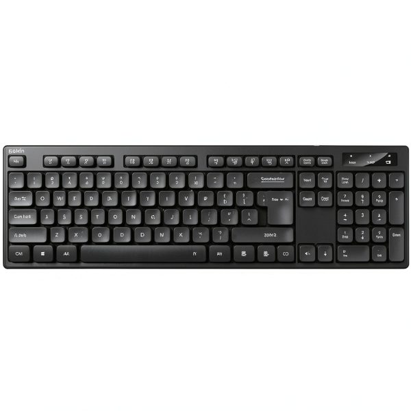 Belkin Wireless Keyboard Mouse Combo Full Size Black Windows-3