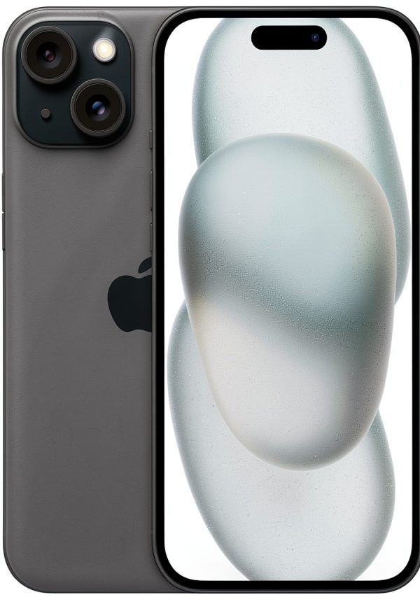 Apple iPhone 15 5G 256GB Unlocked Black Refurbished-0