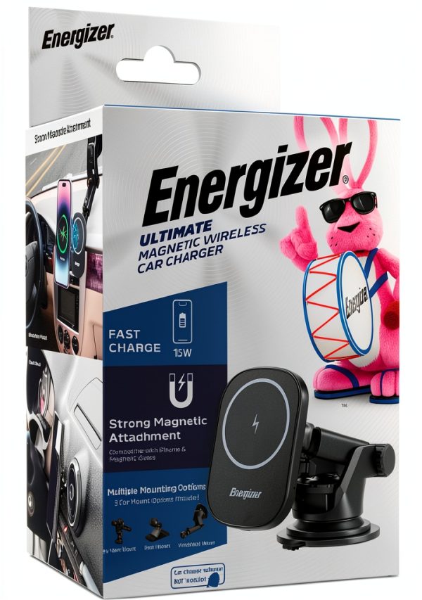 Energizer MagSafe Wireless Car Charger Mount Fast Charging-27
