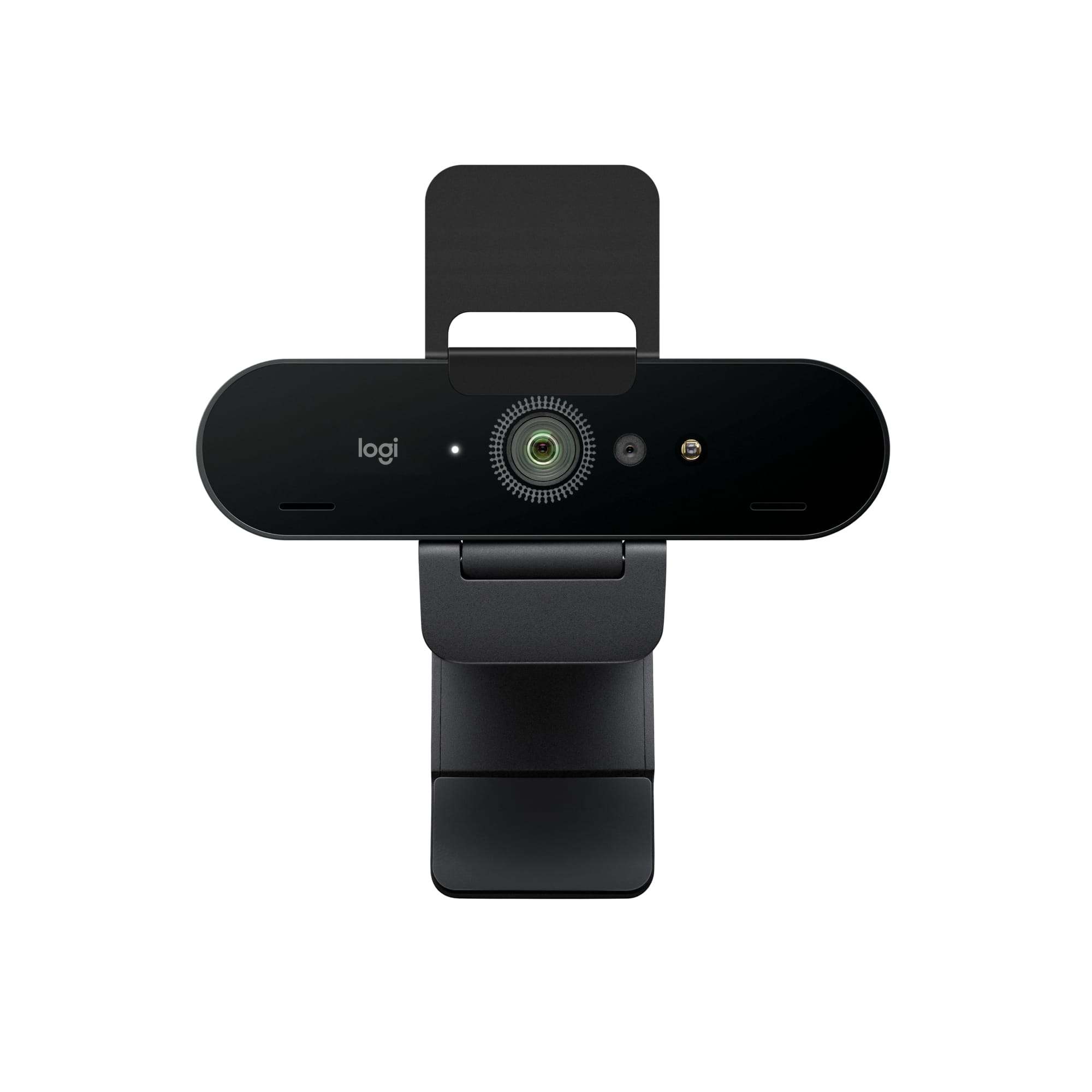 Logitech 4K Pro Webcam displaying high-resolution video on a computer screen