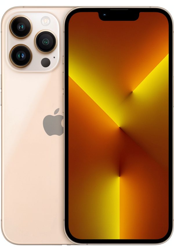 Apple iPhone 13 Pro Unlocked 128GB Gold Refurbished-0