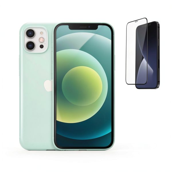 Apple iPhone 12 Unlocked 256GB Refurbished Green Tempered-1