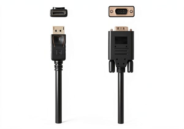 Belkin DisplayPort to VGA Cable 6ft F2CD033B06 Adapter-0