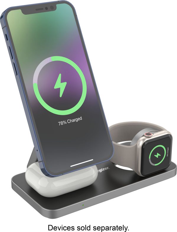 Energizer 3-in-1 Magnetic Wireless Charging Stand Fast-12