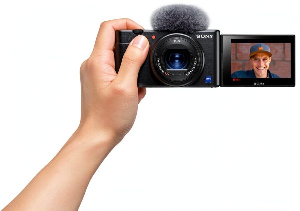 Sony ZV 1 Digital Camera for Content Creators Black White-7