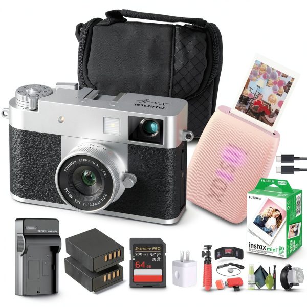 Fujifilm X Digital Camera Mini Link 3 Smartphone Printer-0