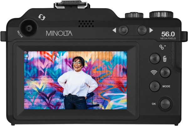 Minolta MND65 56 Megapixel 4K Video Digital Camera Black-6