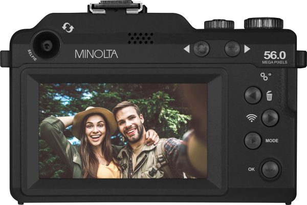 Minolta MND65 56 Megapixel 4K Video Digital Camera Black-3
