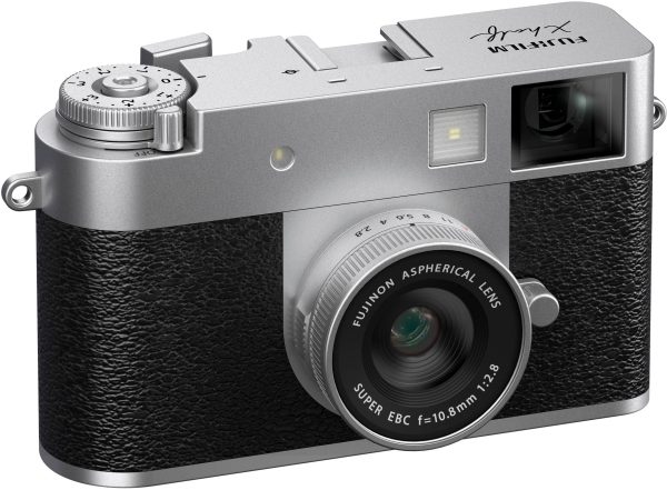 Fujifilm X Half Premium Compact Camera Silver Black Charcoal-2
