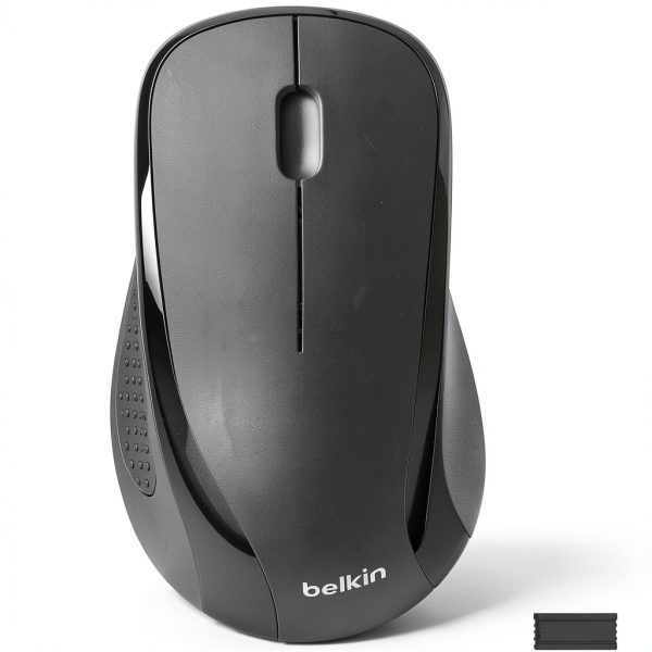 Belkin Wireless Keyboard Mouse Combo Full Size Black Windows-2