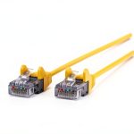 Belkin Cat 6 Yellow UTP Snagless Patch Cable Bag Label-0