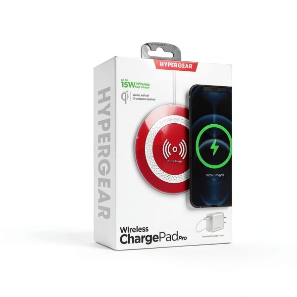 ChargePad Pro Wireless Charger Qi Fast Charge Blue Red-9