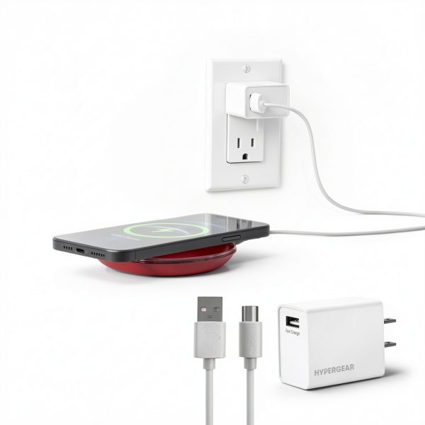 ChargePad Pro Wireless Charger Qi Fast Charge Blue Red-6