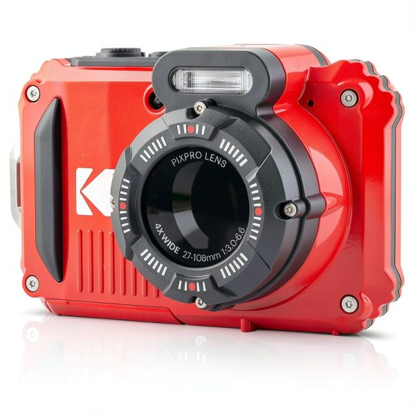 Kodak WPZ2 Waterproof Camera Red 16MP Shockproof Outdoor-4