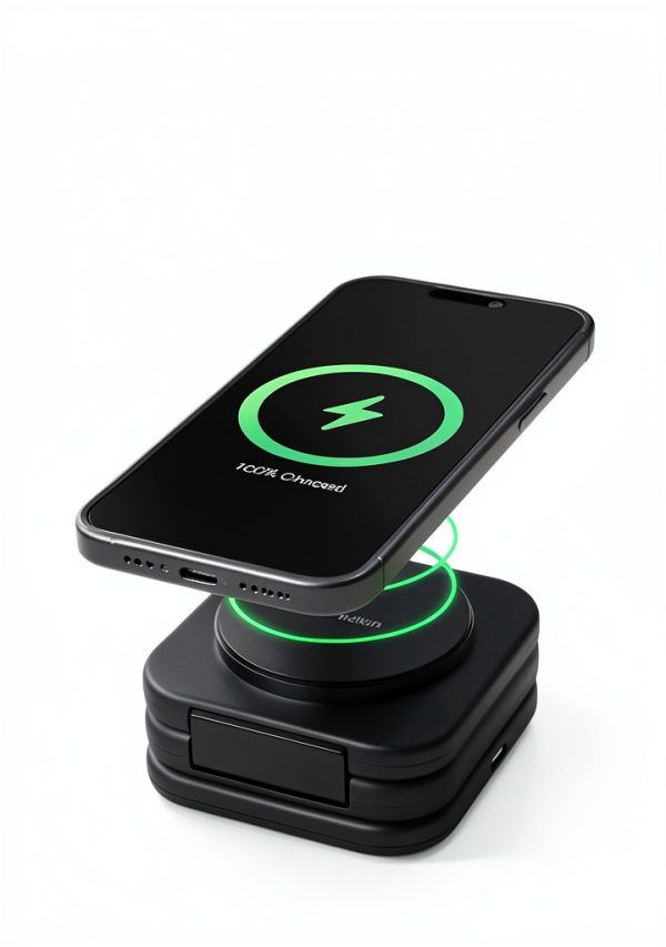 Belkin BoostCharge 3-in-1 Magnetic Charging Travel Pad-2