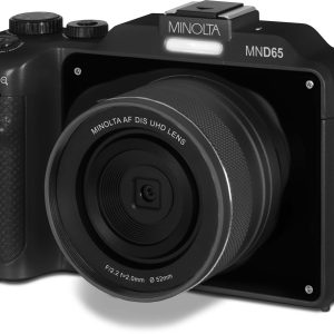 Minolta MND65 56 Megapixel 4K Video Digital Camera Black-0