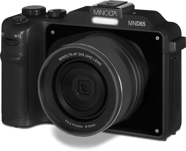 Minolta MND65 56 Megapixel 4K Video Digital Camera Black-0