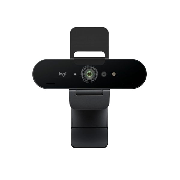 Logitech 4K Pro Webcam Noise Canceling Mic Streaming-0