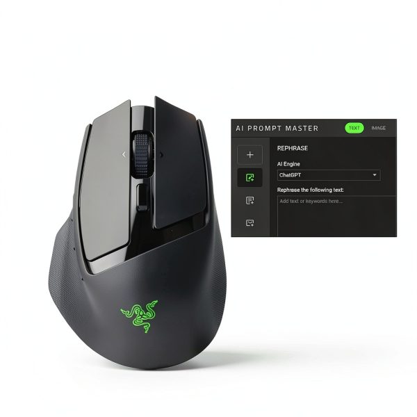 Razer Basilisk Mobile Wireless Gaming Mouse Ergonomic Design-6