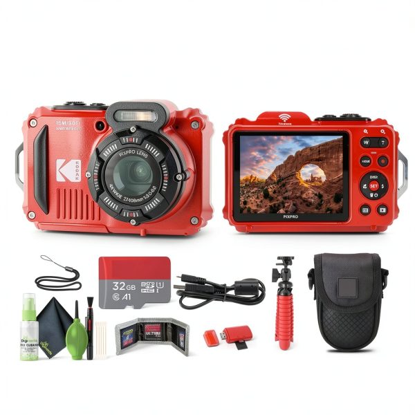 Kodak PIXPRO WPZ2 Waterproof Camera Bundle for Adventurers-0