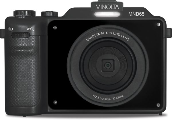 Minolta MND65 56 Megapixel 4K Video Digital Camera Black-1