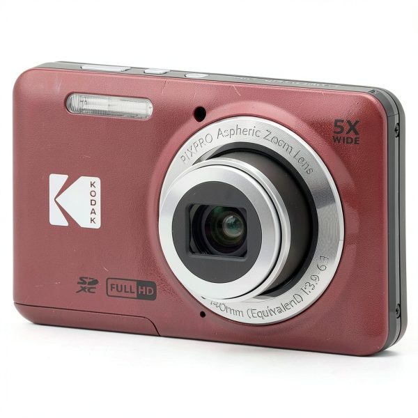 Kodak PIXPRO FZ55 16MP Compact Camera Red Blue Colors-2