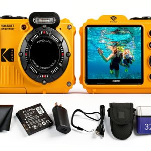 Kodak PIXPRO WPZ2 Waterproof Camera Bundle 32GB Card-0