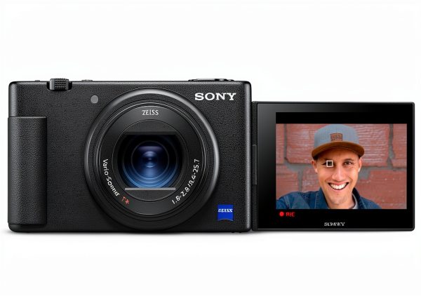 Sony ZV 1 Digital Camera for Content Creators Black White-9