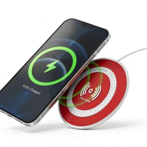 ChargePad Pro Wireless Charger Qi Fast Charge Blue Red-0