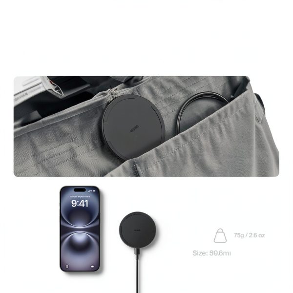 Belkin 15W Wireless Charging Pad Fast Qi Charger Black White-4