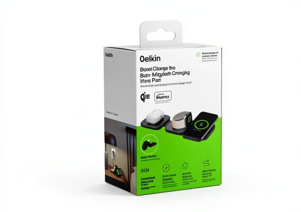 Belkin BoostCharge 3-in-1 Magnetic Charging Travel Pad-10
