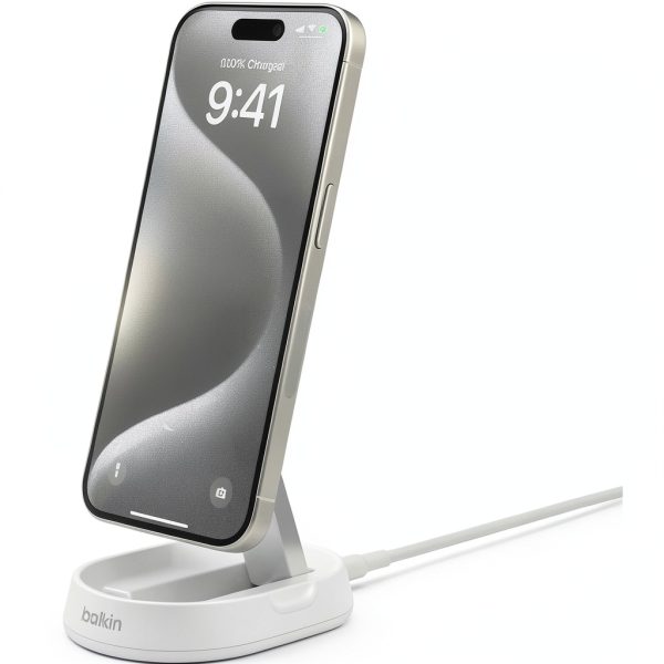 Belkin BoostCharge Pro Magnetic Wireless Charging Stand Qi2-7