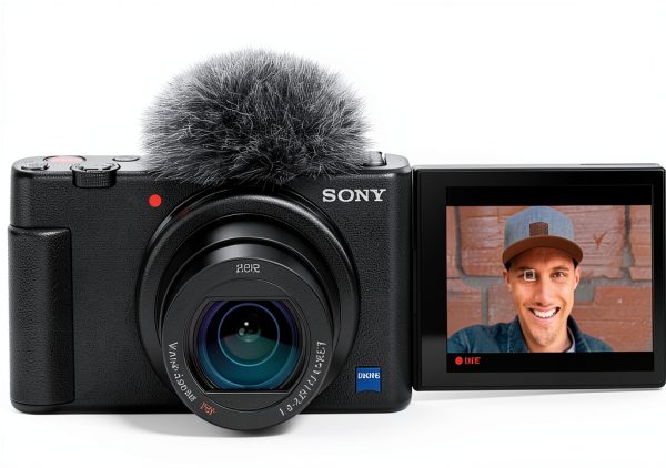 Sony ZV 1 Digital Camera for Content Creators Black White-10