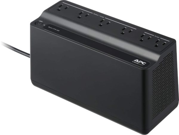 APC Battery Backup 450VA 6 Outlet Surge Protector-1