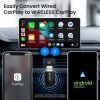 Rexing Wireless CarPlay Android Auto Adapter Hands-Free-2