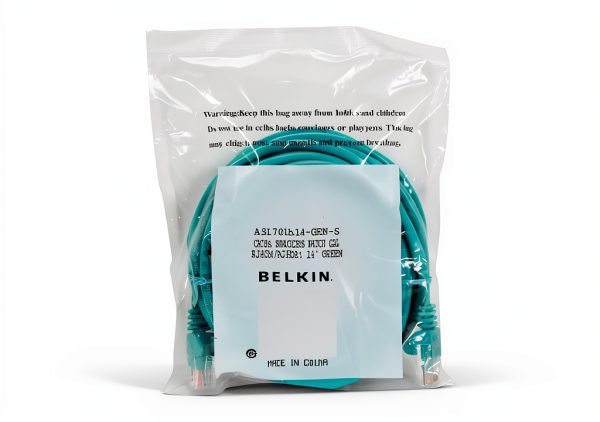 Belkin Cat 5E Green Patch Cable 14 ft Networking-2
