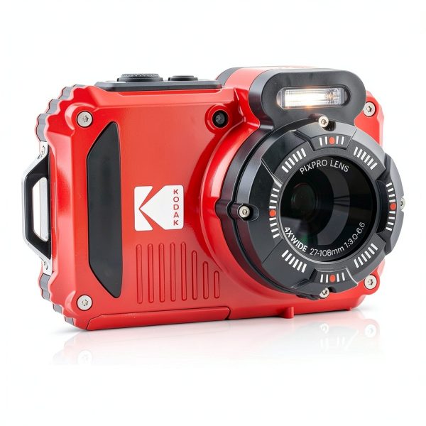 Kodak WPZ2 Waterproof Camera Red 16MP Shockproof Outdoor-5