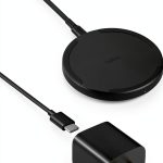 Belkin 15W Wireless Charging Pad Fast Qi Charger Black White-0