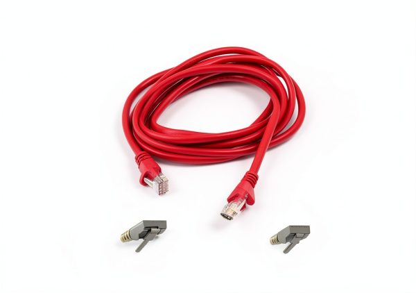 Belkin Cat5e Patch Cable 15 ft Red Ethernet Network Cable-1