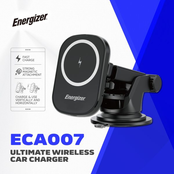Energizer MagSafe Wireless Car Charger Mount Fast Charging-1